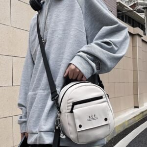 Student Instagram cute little square bag female cartoon small fresh nylon bag Harajuku style shoulder crossbody bag
